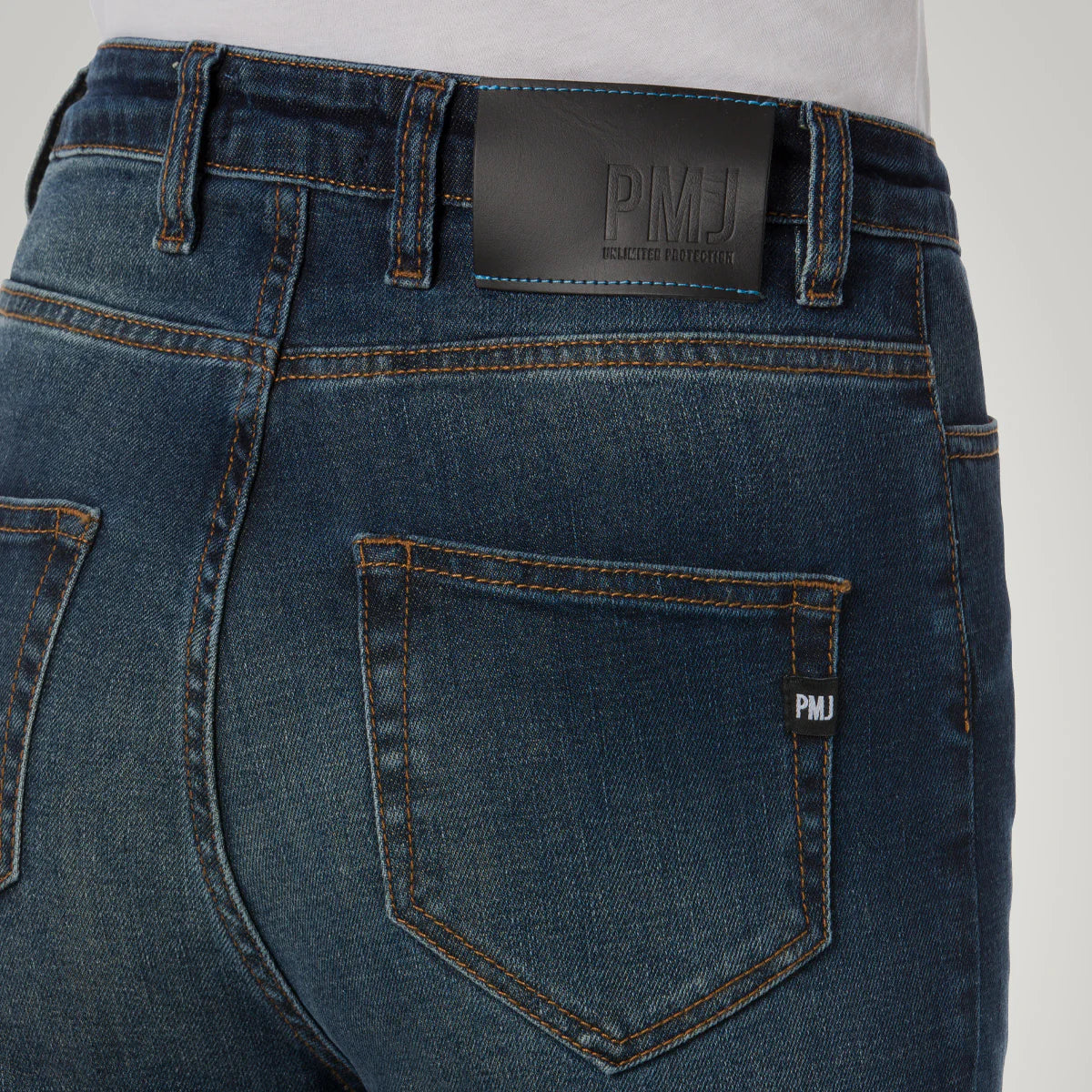 PANTALONI JEANS PMJ SARA LADY BLUE DONNA A