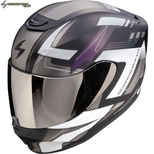 Casco Moto Integrale Scorpion EXO-391 CAPTOR Nero opaco Camaleonte (In Esaurimento)