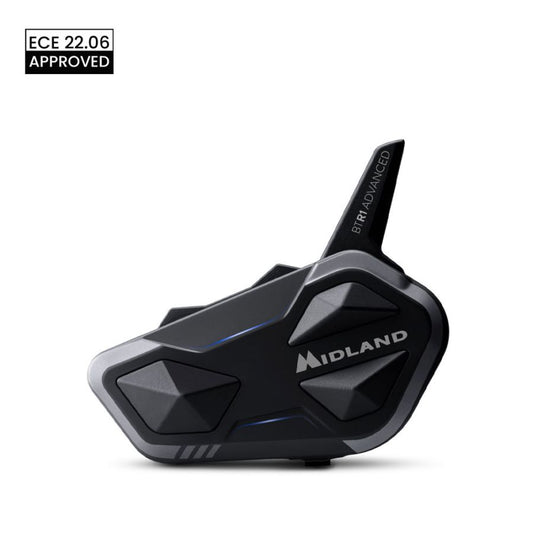 INTERFONO MIDLAND BTR1 Advanced X SINGOLO (1 PEZZO) Conference 4 persone fino a 1200 m
