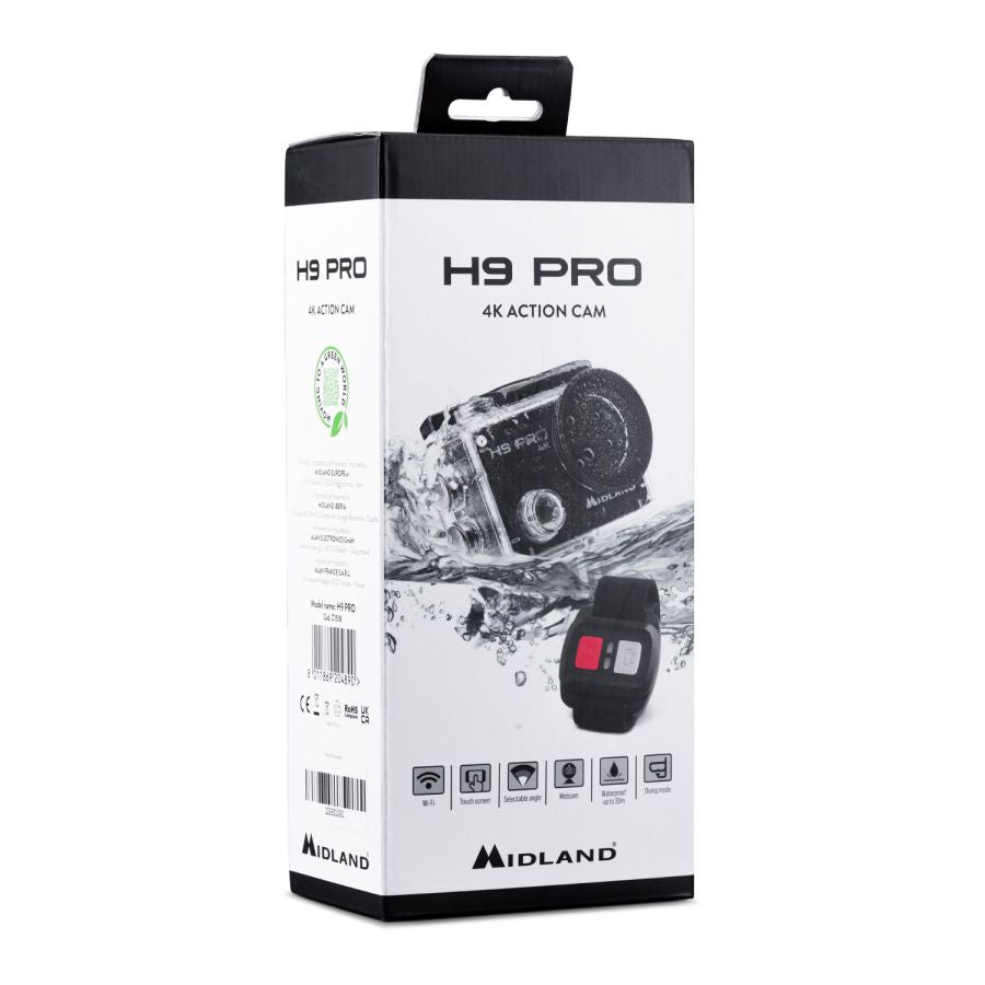 MIDLAND VIDEOCAMERA ACTION CAM H9 PRO 4K