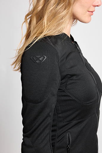 Giacca IXON moto donna estiva Ixon ARMA LADY Nero