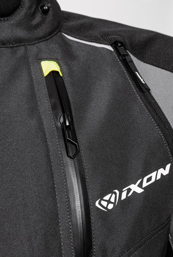 GIACCA IXON BALDER TESSUTO UOMO nero-grigio-giallo vivo (In Esaurimento)