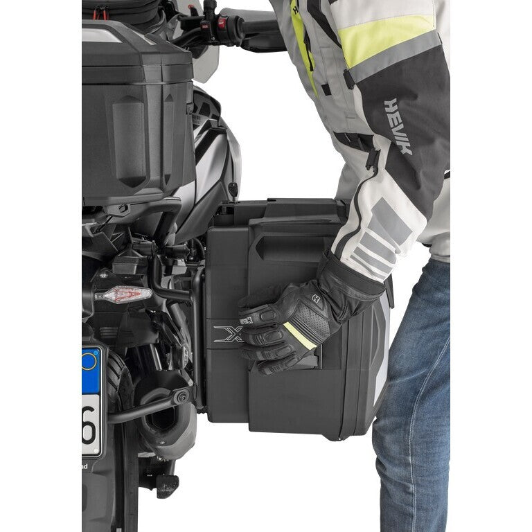 Bauletto Moto MONOKEY Givi XSPACE XP01PBA Nero 27-36Litri