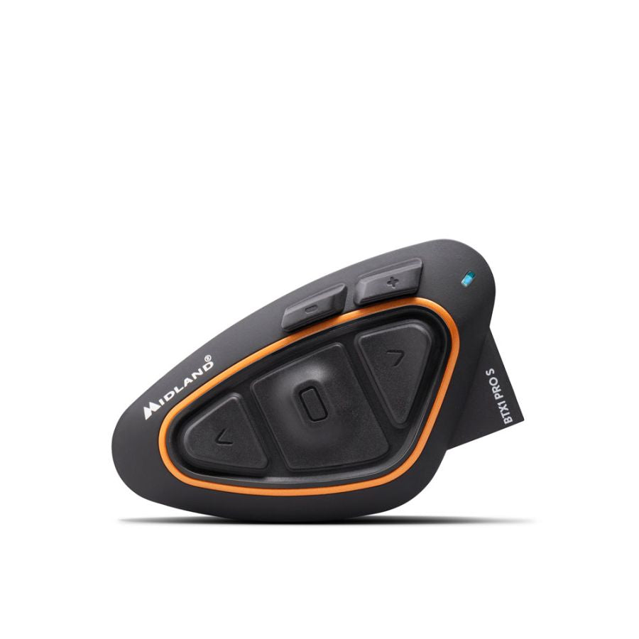 INTERFONO MIDLAND BTX1 PRO S CON HI-FI SPEAKER SINGOLO (1 PEZZO) Conference 4 persone fino a 800 m