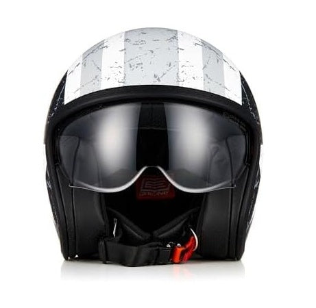 Casco Moto Jet Cafè Racer Origine SPIRIT Rebel Star Opaco