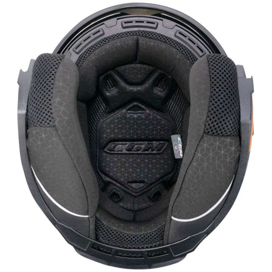 Casco Moto Jet CGM 136A DNA MONO Blu Opaco