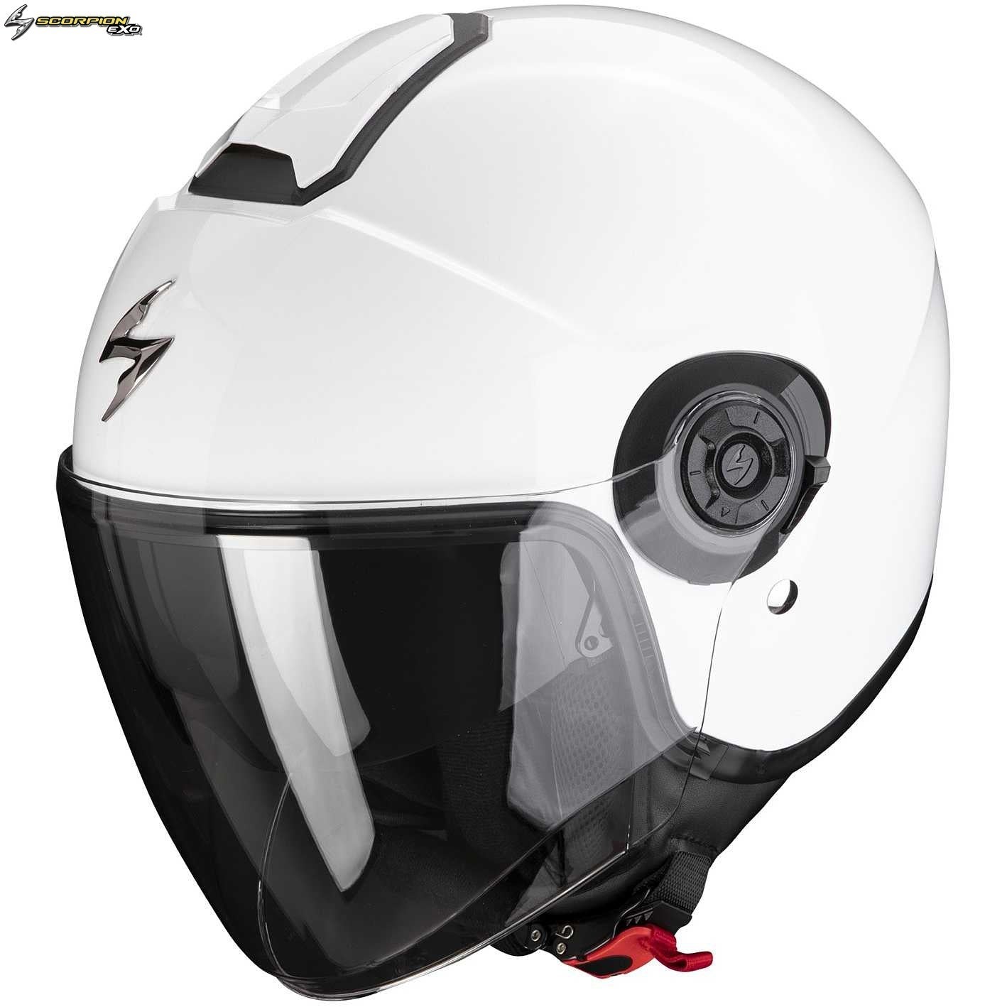 Casco Moto Jet Scorpion EXO-CITY II SOLID Bianco