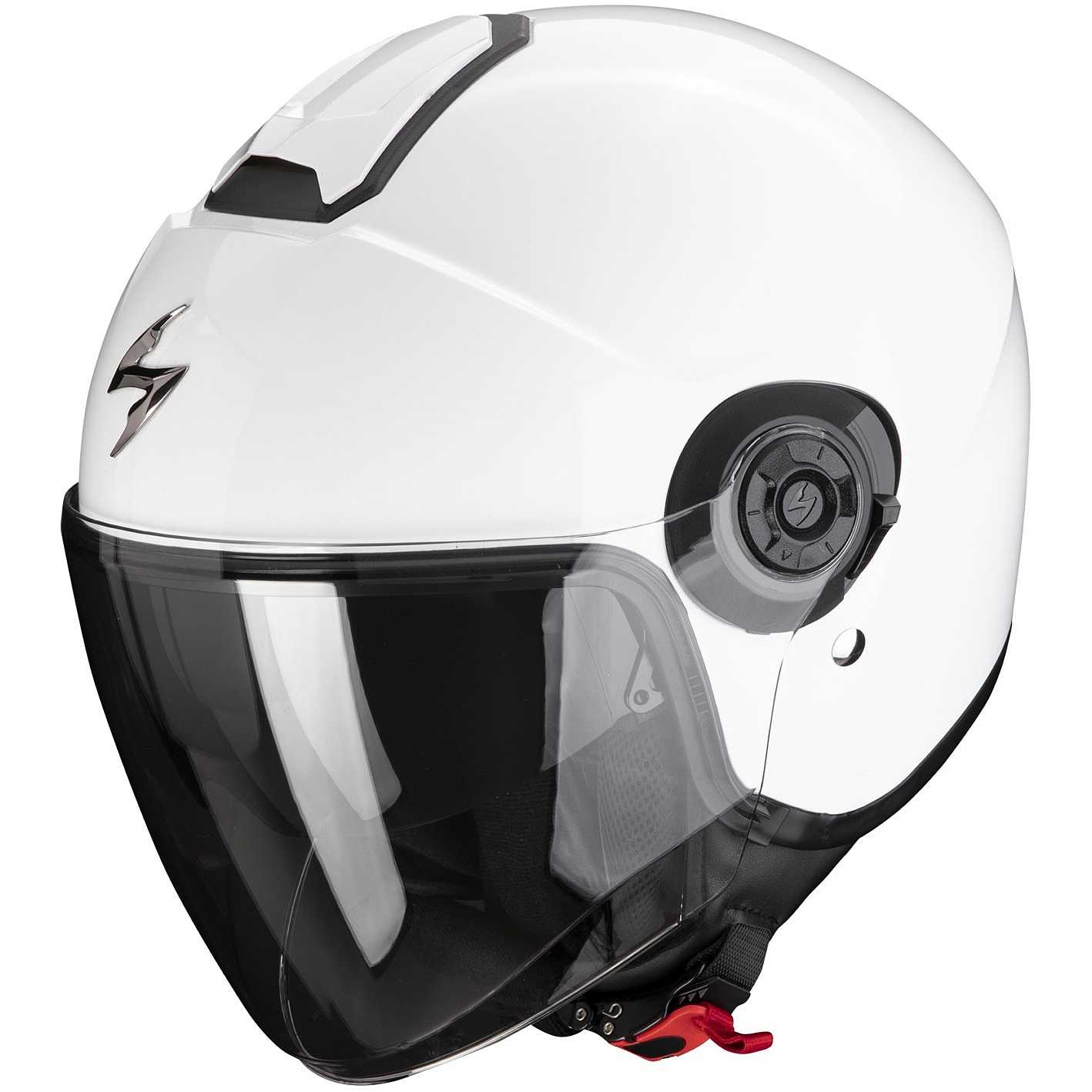 Casco Moto Jet Scorpion EXO-CITY II SOLID Bianco