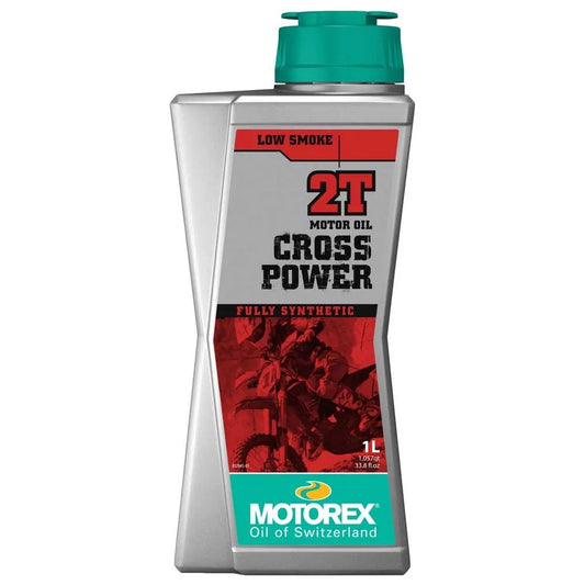 Olio Motorex CROSS POWER 2T 100% Sintetico (Confezione da 1 Litro)