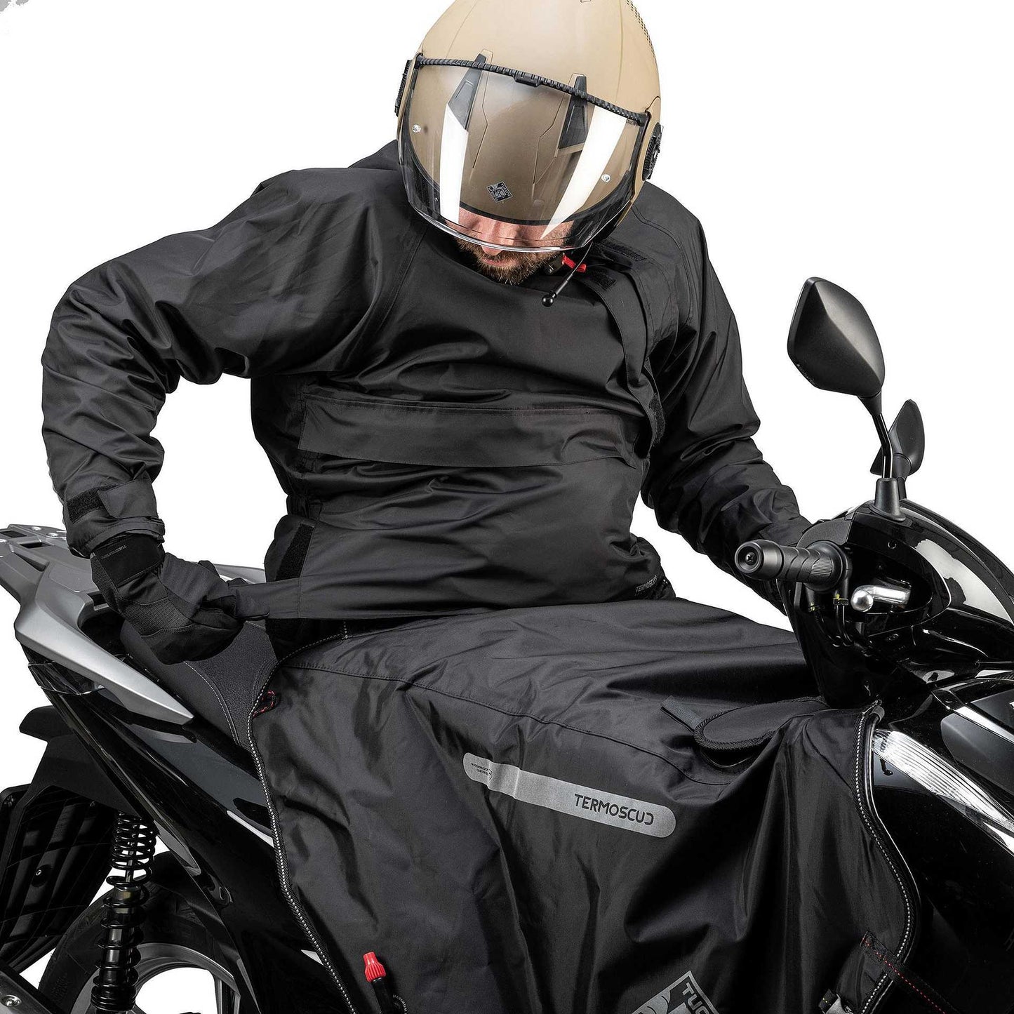 Giacca Antipioggia Termoscud Ready Tucano Urbano 565 TUCANORAK Nero