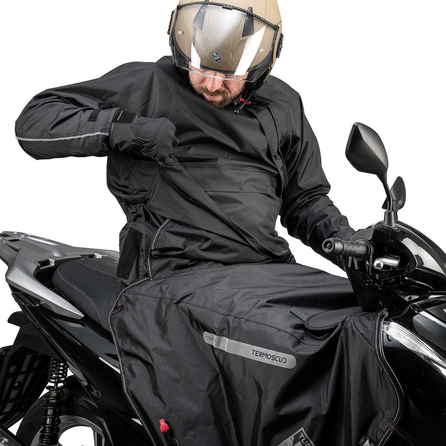 Giacca Antipioggia Termoscud Ready Tucano Urbano 565 TUCANORAK Nero