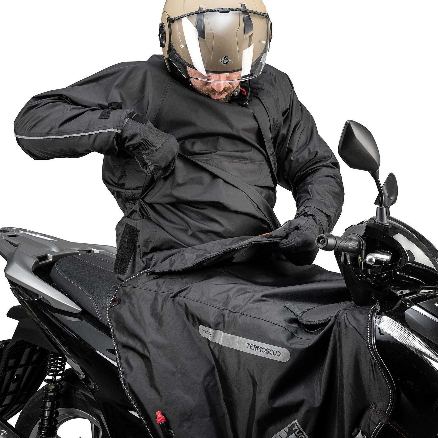 Giacca Antipioggia Termoscud Ready Tucano Urbano 565 TUCANORAK Nero