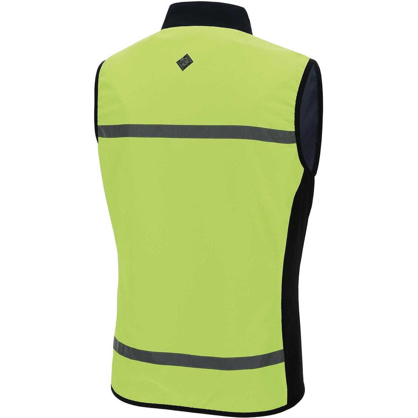 Giacche Bici Tucano Urbano b701NANO SWITCH GILET Blu Scuro Giallo Fluo