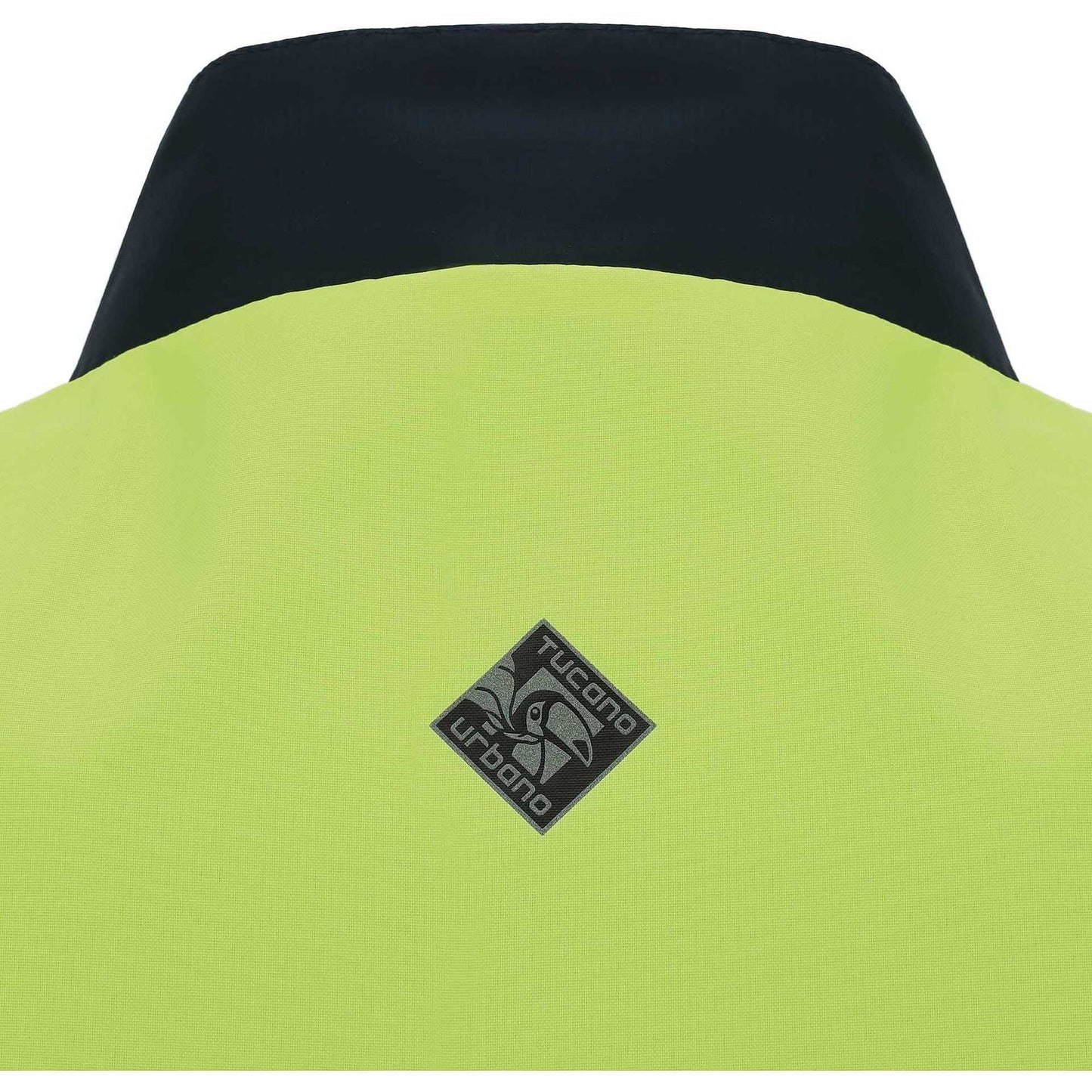 Giacche Bici Tucano Urbano b701NANO SWITCH GILET Blu Scuro Giallo Fluo
