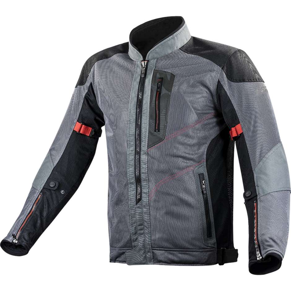 Giubbotto Moto Estivo LS2 ALBA MAN Grigio Scuro Certificato (In Esaurimento)