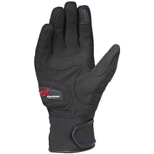 Guanti Moto da Donna Invernali in Tessuto Ixon PRO RUSSEL Lady CE Nero (In Esaurimento)