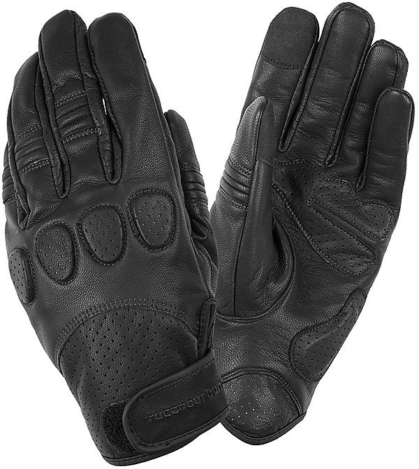 Guanti Moto in Pelle Vintage Tucano Urbano 9920HU GIG PRO Nero