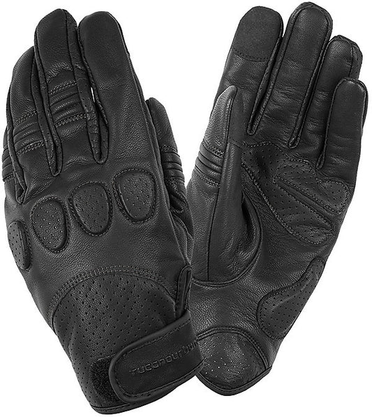 Guanti Moto in Pelle Vintage Tucano Urbano 9920HU GIG PRO Nero