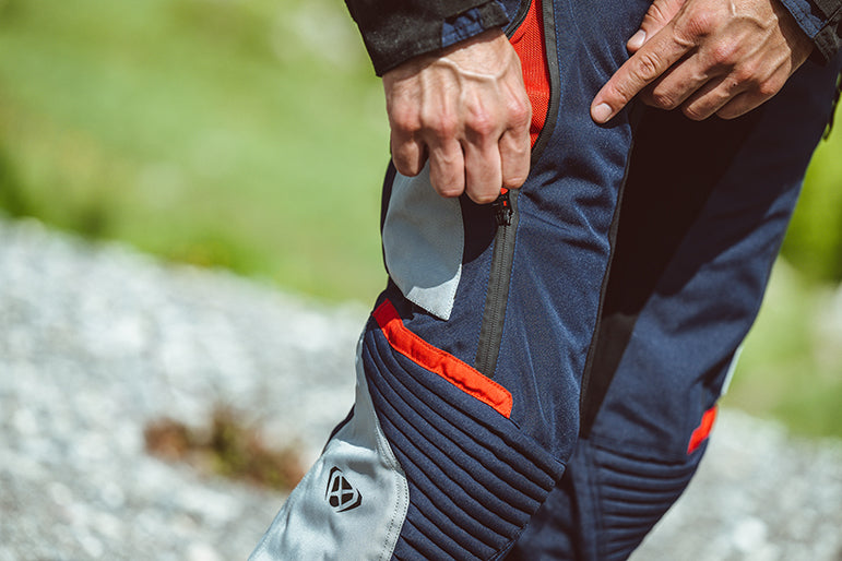 Pantalone Moto Touring Ixon MIDGARD PT Grege-Navy-Nero