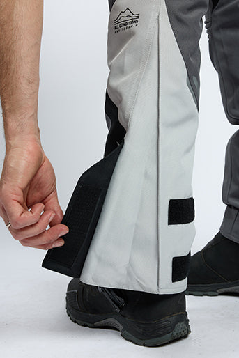 Pantalone Moto Touring Ixon MIDGARD PT Grigio-nero-rosso