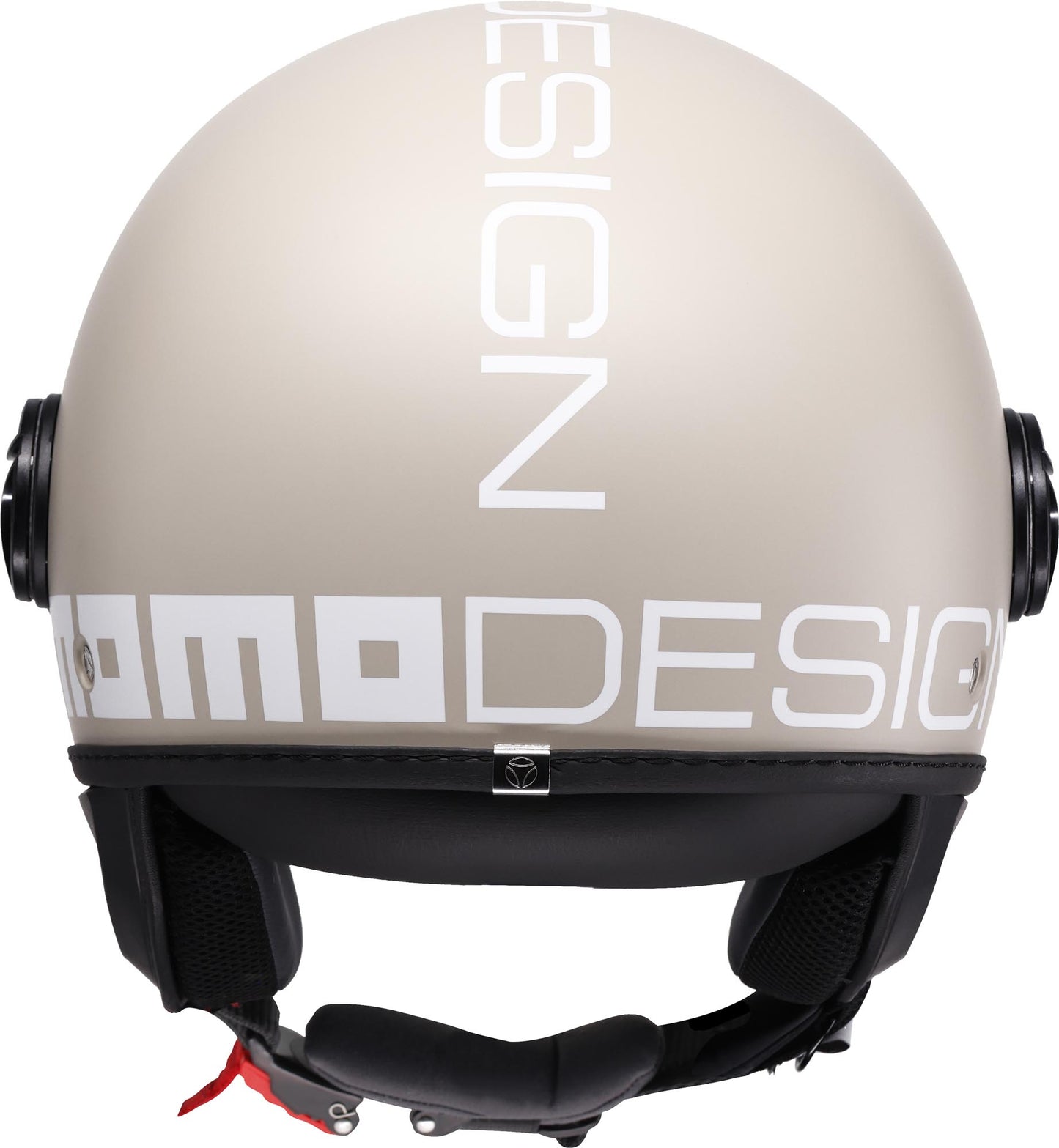 Casco Moto Jet Momo Design FGTR CLASSIC Candy E2206 Malto / bianco
