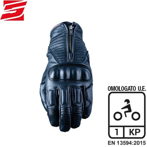 GUANTI MOTO FIVE KANSAS WP NERO