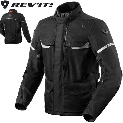 GIACCA REV'IT OUTBACK 4 H2O Nero-Nero UOMO (In Esaurimento)