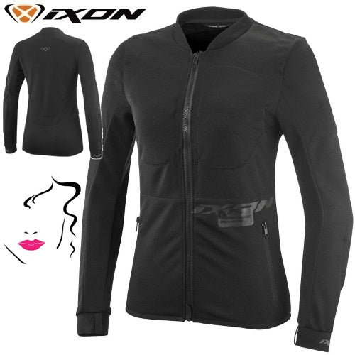 Giacca IXON moto donna estiva Ixon ARMA LADY Nero