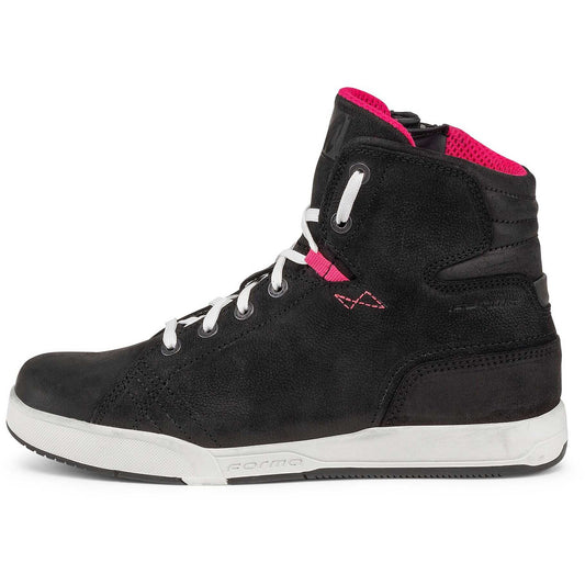 Scarpe Moto Forma SWIFT X FIT Dry Nero Rosa