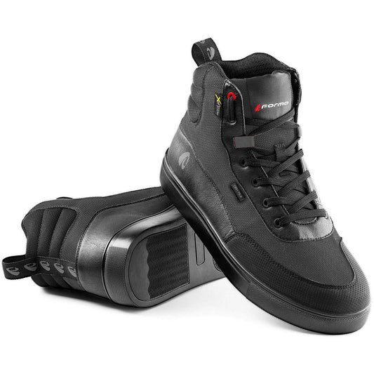Scarpe Moto Forma MILANO DRY Nero Grigio