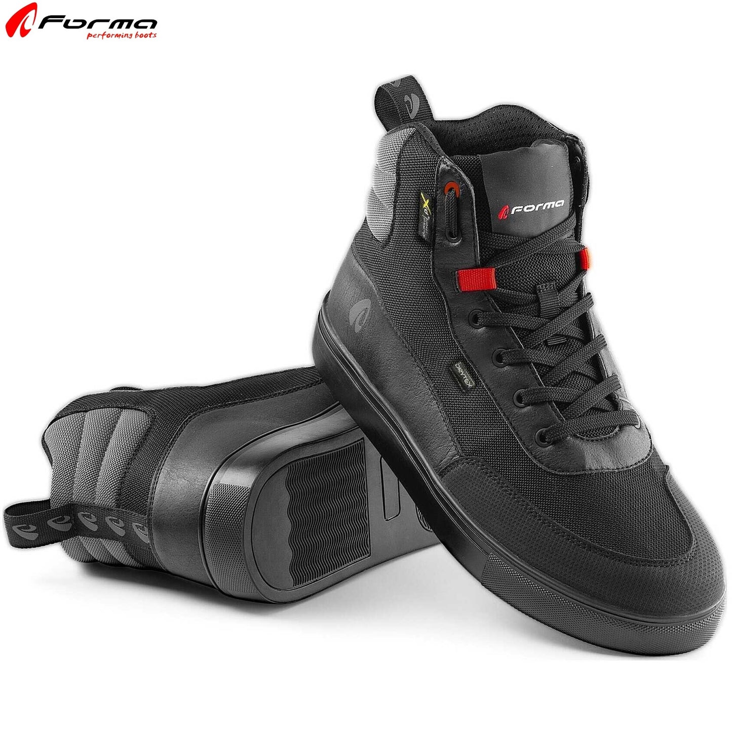 Scarpe Moto Forma MILANO DRY Nero