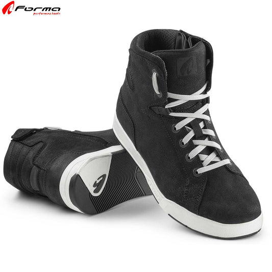 Scarpe Moto Forma SWIFT X FIT Dry Nero Bianco