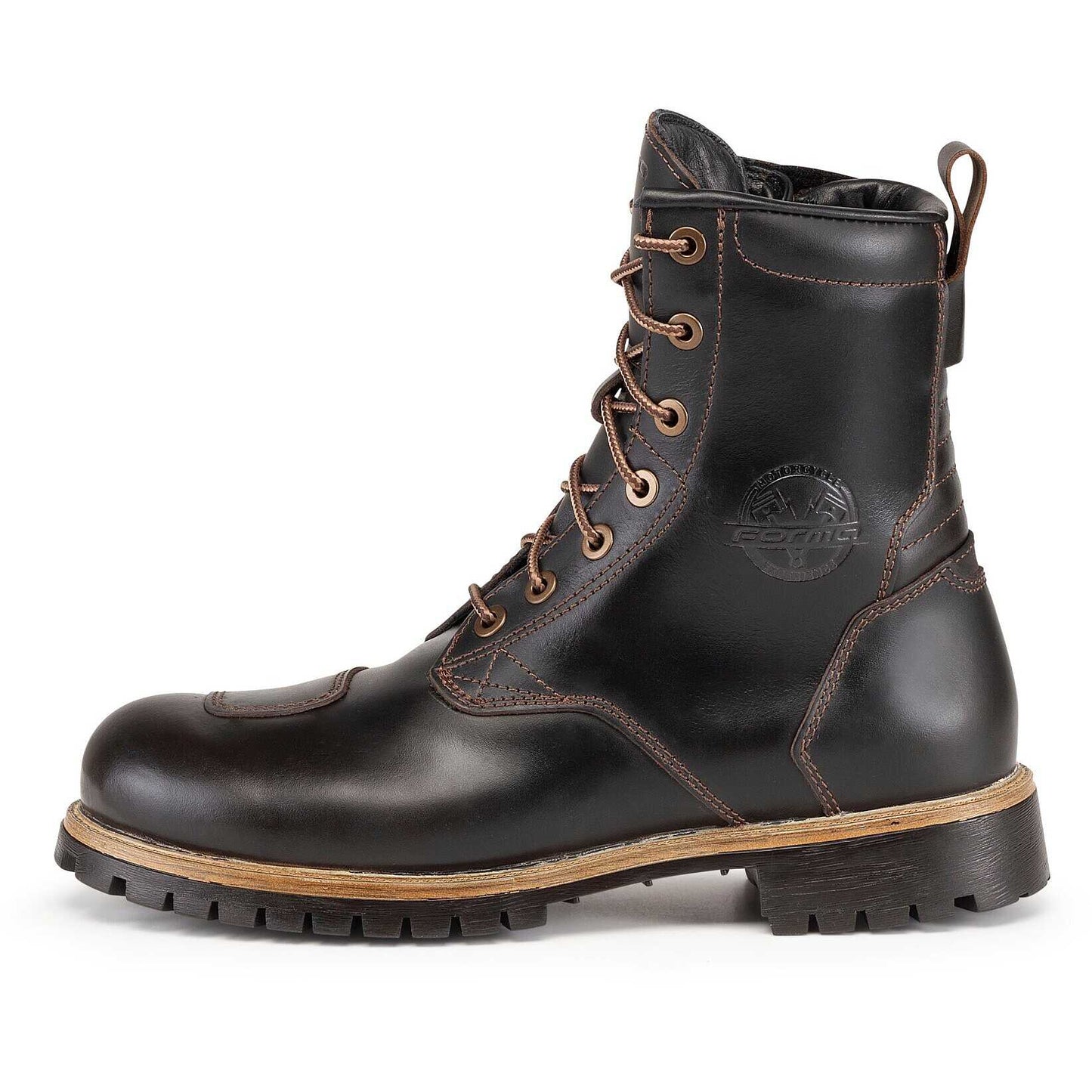 Stivaletti Moto in Pelle WP Touring Forma LEGACY DRY Brown