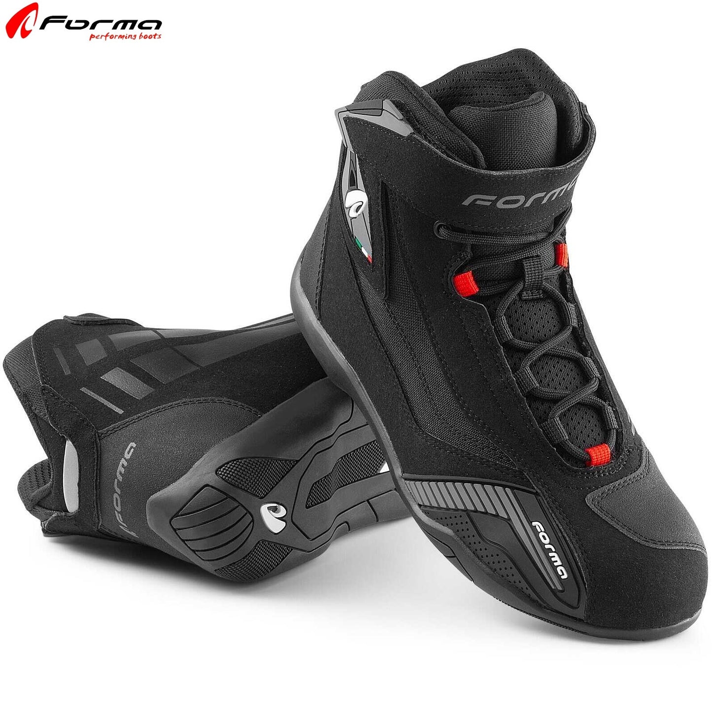 Scarpe Moto Forma GENESIS Nero