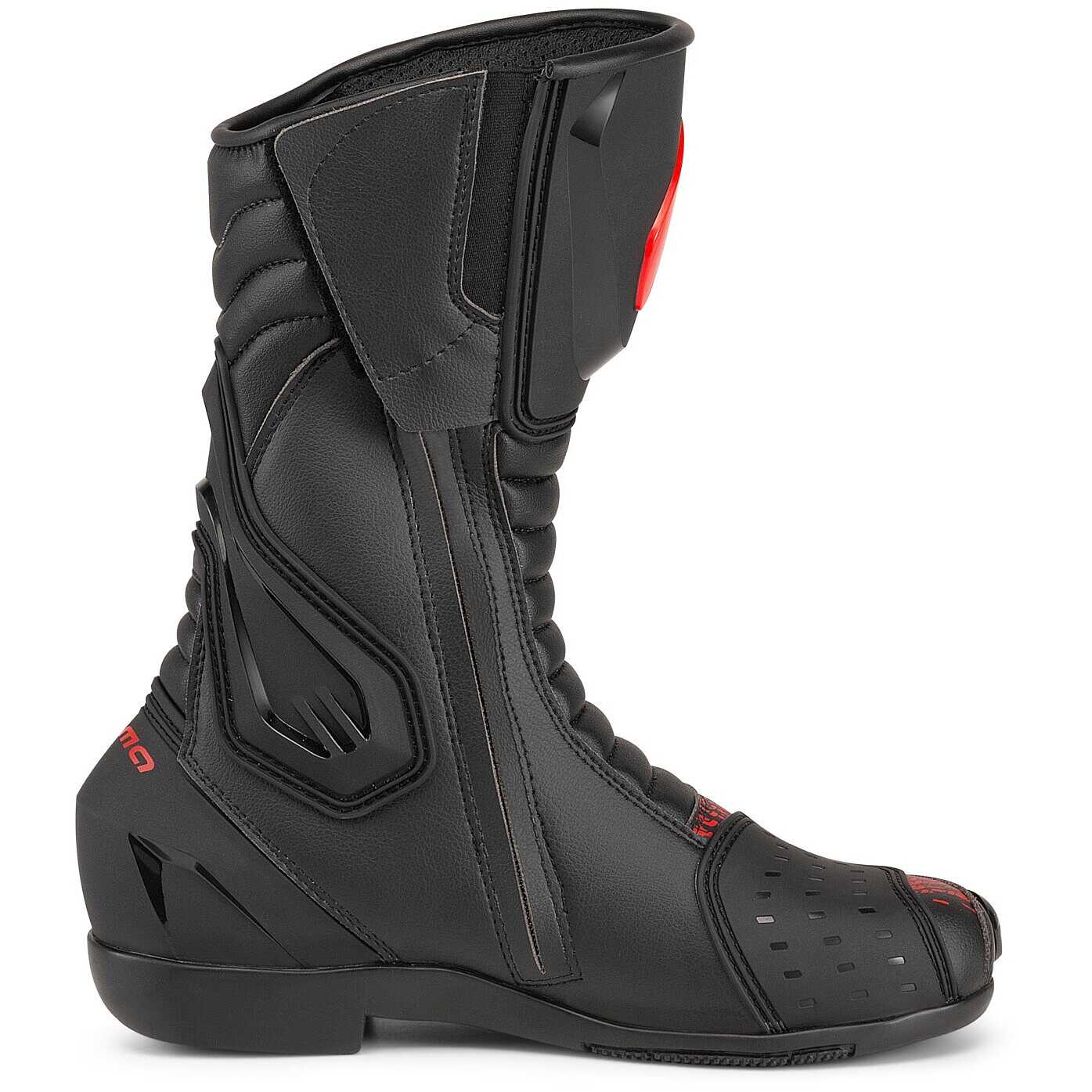 Stivali Moto Forma FRECCIA EVO Nero Rosso