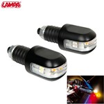 COPPIA BILANCERI MANUBRI NERI A LED (In Esaurimento)
