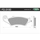 PASTIGLIE FRENO - APRILIA  RXV 450 4.5 06> A BETA  RR 250 4T (FDB892)