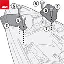 KIT SPECIFICO PER MONTARE I PORTAVALIGIE SENZA MONO HONDA CB 500X 13-18