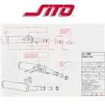 MARMITTE PER YAMAHA XJ 600 CROMATE (In Esaurimento)