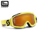 OCCHIALE Hustle MX Yellow Dark Grey lens Orange Chrome (In Esaurimento)