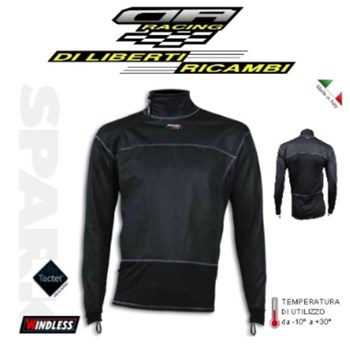 MAGLIA IN MEMBRANA MANICA LUNGA IN WINDLESS E TACTEL S (In Esaurimento)
