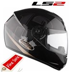 CASCO LS2 INTEGRALE STRADA POKER BLACK XL-61 (In Esaurimento)