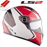 CASCO LS2 INTEGRALE STRADA CORSA WHITE RED XL-61 (In Esaurimento) CASCO LS2 INTEGRALE STRADA CORSA WHITE RED XL-61 (In Esaurimento)