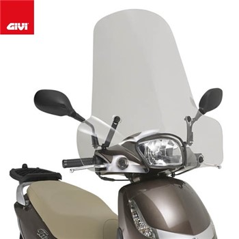PARABREZZA PEUGEOT Tweet 50-125-150 10-22, KYMCO Like Sport 125 22-24