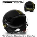 MOMO GLAM NERO LUCIDO OUTLINE GIALLO XS-54 (In Esaurimento)