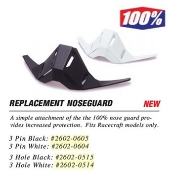 PROTEZIONE NASO RACECRAFT 1 BLACK (51031-001-02) (In Esaurimento)
