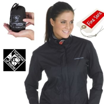 NANO RAIN LADY JACKET IMPERMEABILE TRASPIRANTE NERO 40 (In Esaurimento)