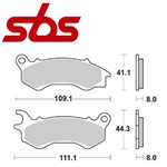 CP. PASTIGLIE SCOOTER HF HONDA 125 PCX (NF FD.467) CP. PASTIGLIE SCOOTER HF HONDA 125 PCX (NF FD.467)