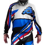 MAGLIA X-GEAR MX Blu-Rosso XXL-54 (In Esaurimento)