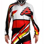 MAGLIA X-GEAR MX Rosso-Giallo XXL-54 (In Esaurimento)